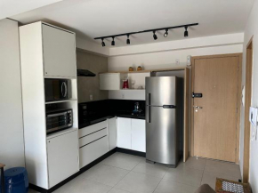 Studio Super Luxo com ar condicionado vaga piscina academia coworking etc